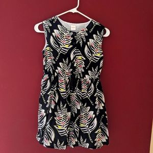 Gymboree Zebra leaves black dress for Girl
